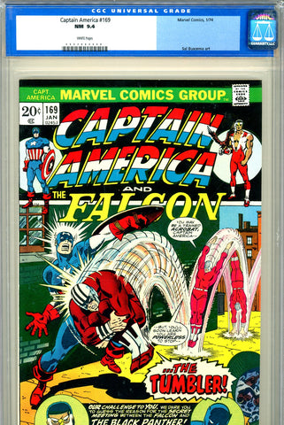 Captain America #169 CGC graded 9.4 1st Moonstone (cameo) - SOLD!