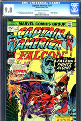 Captain America #177 CGC graded 9.8  Falcon solo story - SOLD!