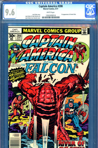 Captain America #208 CGC graded 9.6  first Arnim Zola - SOLD!
