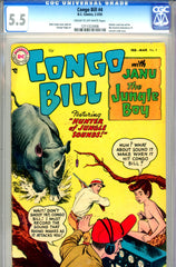 Congo Bill #4   CGC graded 5.5 - listed as "SCARCE" - SOLD!