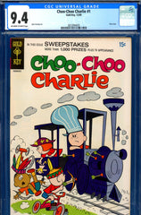 Choo-Choo Charlie #1 CGC graded 9.4 - only issue - SOLD!