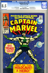 Captain Marvel #01   CGC graded 8.5 - SOLD!