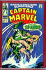 Captain Marvel #4 CGC graded 7.5 - full page ad for Silver Surfer #1