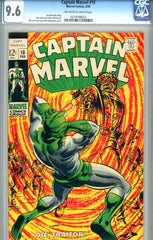 Captain Marvel #10   CGC graded 9.6  SOLD!