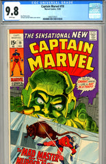Captain Marvel #19 CGC graded 9.8  HIGHEST GRADED - SOLD!