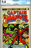 Captain Marvel #25 CGC graded 9.4 Starlin art begins SOLD!