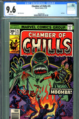 Chamber Of Chills #25 CGC graded 9.6 second highest graded - SCARCE!