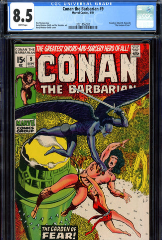 Conan the Barbarian #09 CGC graded 8.5 white pages - SOLD!