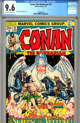 Conan the Barbarian #22 CGC graded 9.6 SOLD!
