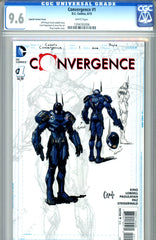 Convergence #1  CGC graded 9.6  Capullo Variant Cover