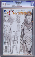 Convergence #2  CGC graded 9.8 - Finch Sketch Cover - HIGHEST GRADED - SOLD!
