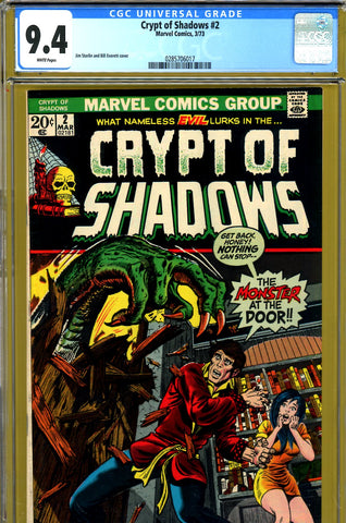 Crypt of Shadows #02 CGC graded 9.4 third highest graded - SOLD!
