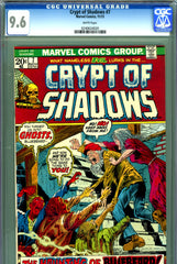Crypt of Shadows #07 CGC graded 9.6 second highest graded - SOLD!