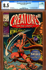 Creatures On the Loose #10 CGC graded 8.5 - first FULL King Kull - SOLD!