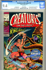 Creatures On the Loose #10 CGC graded 9.4 - first King Kull SOLD!