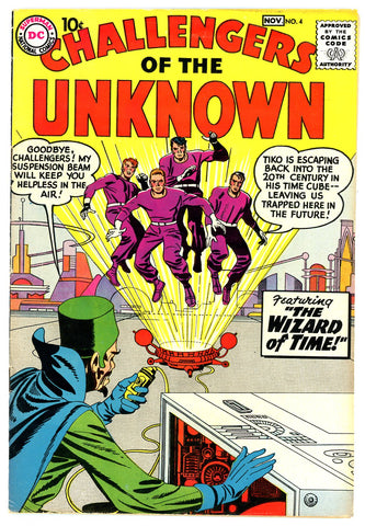 Challengers of the Unknown #04   VERY FINE   1958