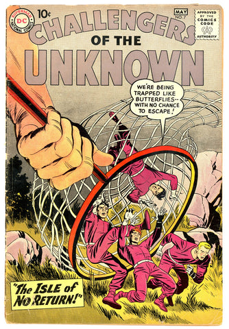 Challengers of the Unknown #07   G/VERY GOOD  1959