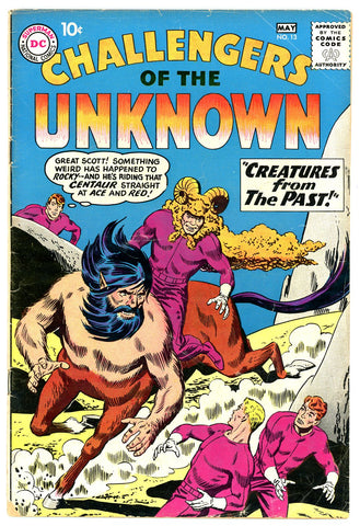 Challengers of the Unknown #13   VERY GOOD+   1960