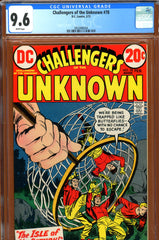 Challengers of The Unknown #78 CGC graded 9.6 - SINGLE HIGHEST GRADED - SOLD!