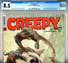 Creepy #009 CGC graded 8.5 classic Frazetta cover SOLD!