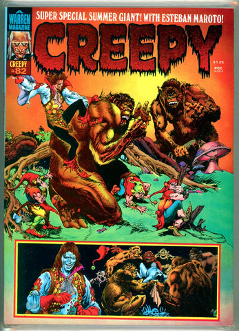 Creepy #082 CGC graded 9.8  - HIGHEST GRADED 1976 Yearbook   SOLD!