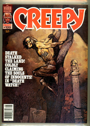 Creepy #120 CGC graded 9.6 SOLD!