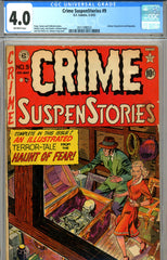 Crime SuspenStories #09 CGC graded 4.0 SOLD!
