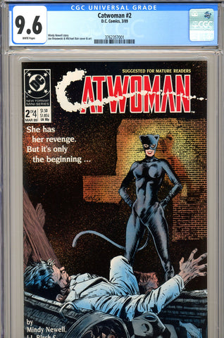 Catwoman #2 CGC graded 9.6  Brozowski/Bair cover/art - SOLD!