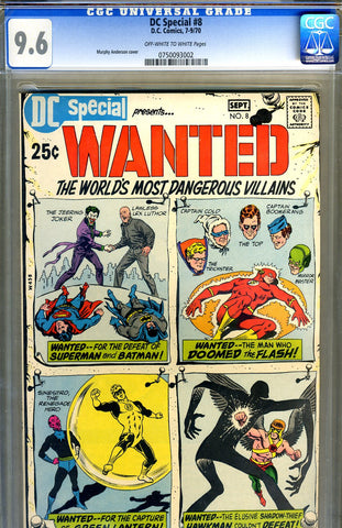 DC Special #08   CGC graded 9.6 - SOLD
