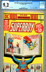 DC 100 Page Super Spectacular #21 CGC graded 9.2 WP SOLD!