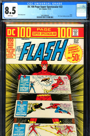 DC 100 Page Super Spectacular #22 CGC graded 8.5 - Nick Cardy cover - SOLD!