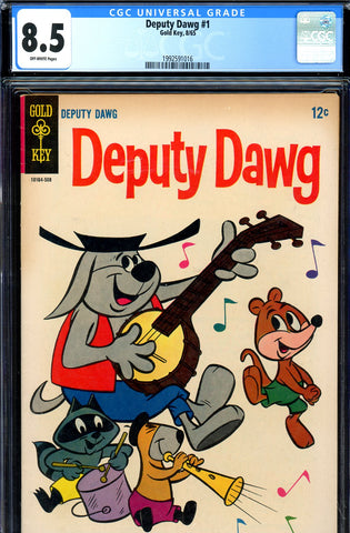 Deputy Dawg #1 CGC graded 8.5 - only issue - 1965