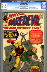 Daredevil #04   CGC graded 9.6 - first Purple Man - SOLD!