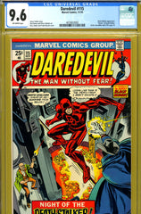 Daredevil #115 CGC graded 9.6 - house ad for Hulk #181