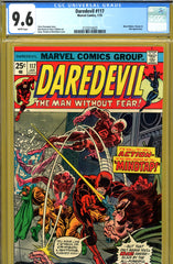 Daredevil #117 CGC graded 9.6 - Black Widow/Owl appearance