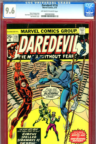 Daredevil #118 CGC graded 9.6 - John Romita cover - SOLD!