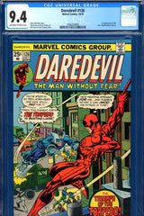 Daredevil #126 CGC graded 9.4 - first app New Torpedo