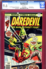 Daredevil #137 CGC graded 9.6 - Jester cover and story