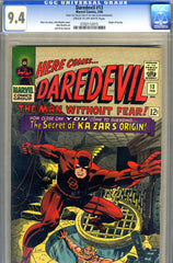 Daredevil #13   CGC graded 9.4 - SOLD
