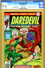 Daredevil #142 CGC graded 9.6 - Cobra and Mister Hyde appearance