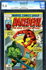 Daredevil #149 CGC graded 9.4 - Smasher cover and story - SOLD!