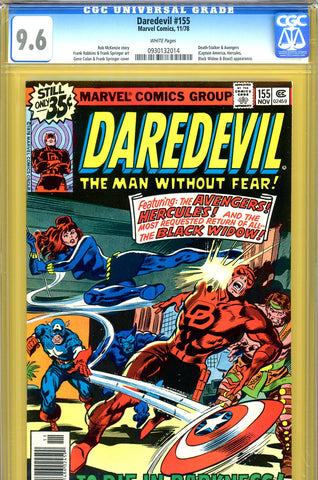 Daredevil #155 CGC graded 9.6 - first appearance of Becky Blake - SOLD!