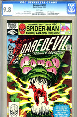 Daredevil #177 CGC graded 9.8 - origin retold - SOLD!