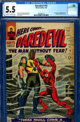 Daredevil #018 CGC graded 5.5 - first appearance of Gladiator - SOLD!
