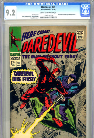 Daredevil #035 CGC graded 9.2 - Trapster cover/story - SOLD!