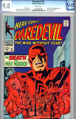 Daredevil #41  CGC graded 9.0 - white pages - SOLD!