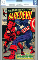Daredevil #43  CGC graded 7.0 - SOLD!