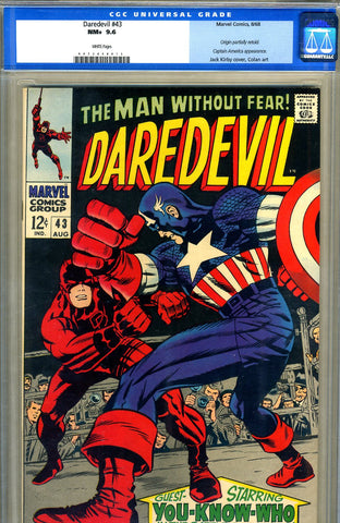 Daredevil #43   CGC graded 9.6 - SOLD