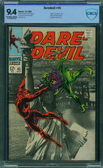 Daredevil #45 CBCS graded 9.4 - SOLD!