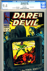 Daredevil #46 CGC graded 9.4 - Jester c/s SOLD!